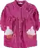 Resim Nakışlı Kadife Elbise 16962