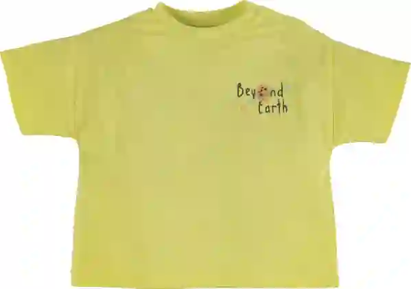 Resim Yazı Nakışlı T-Shirt 40037