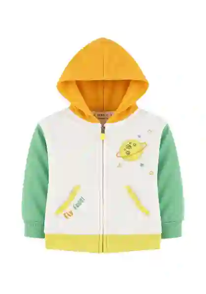 Resim Nakışlı Kapşonlu Sweatshirt 16461