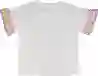Resim Kolu Fırfırlı T-shirt 19261