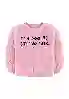 Resim Yazı Nakışlı Sweatshirt 16019