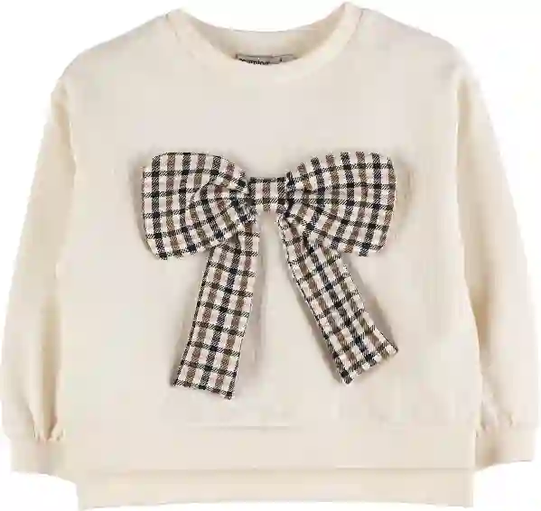 Resim Fiyonklu Sweatshirt 19744