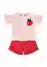 Resim Nakışlı Şort Takım 17265