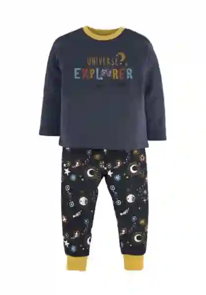 Resim Yazı Baskılı Pijama Takımı 15892