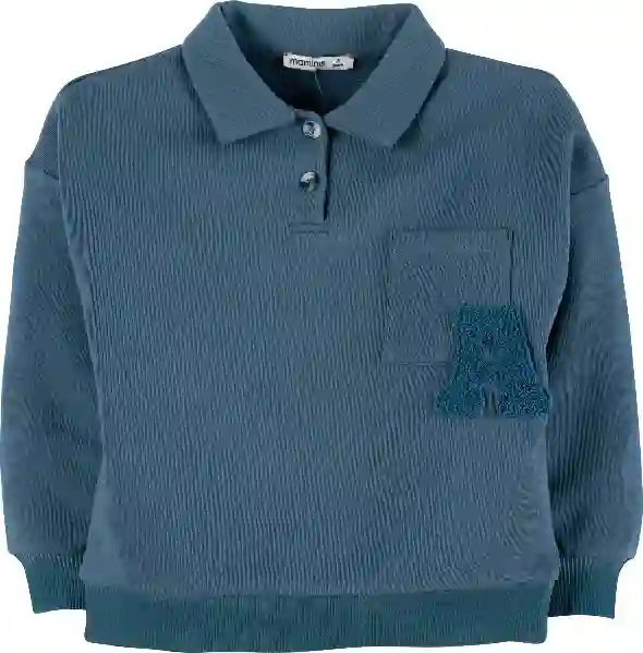 Resim Nakışlı Sweatshirt 17071
