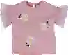 Resim Nakışlı T-Shirt 40008