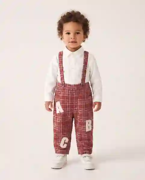 Resim Papyonlu Askılı Pantolon 19865