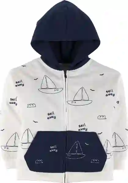 Resim Kapüşonlu Sweatshirt 41025