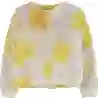 Resim Batik Desenli Sweatshirt 16351