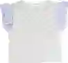 Resim Kolu Fırfırlı Bluz 19495