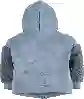 Resim Nakışlı Fermuarlı Sweatshirt 17027